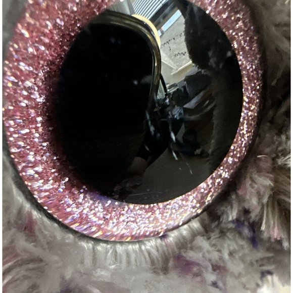 Ty SPECKS the Speckled Grey Elephant 9 Inch Beanie Boos Grey Pink Glitter W Tag - Picture 12 of 14